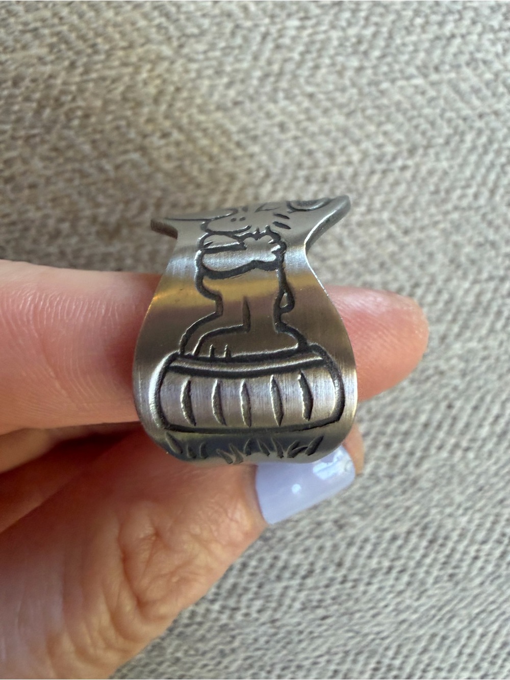 Snoopy Spoon Ring - Picture 10 of 11